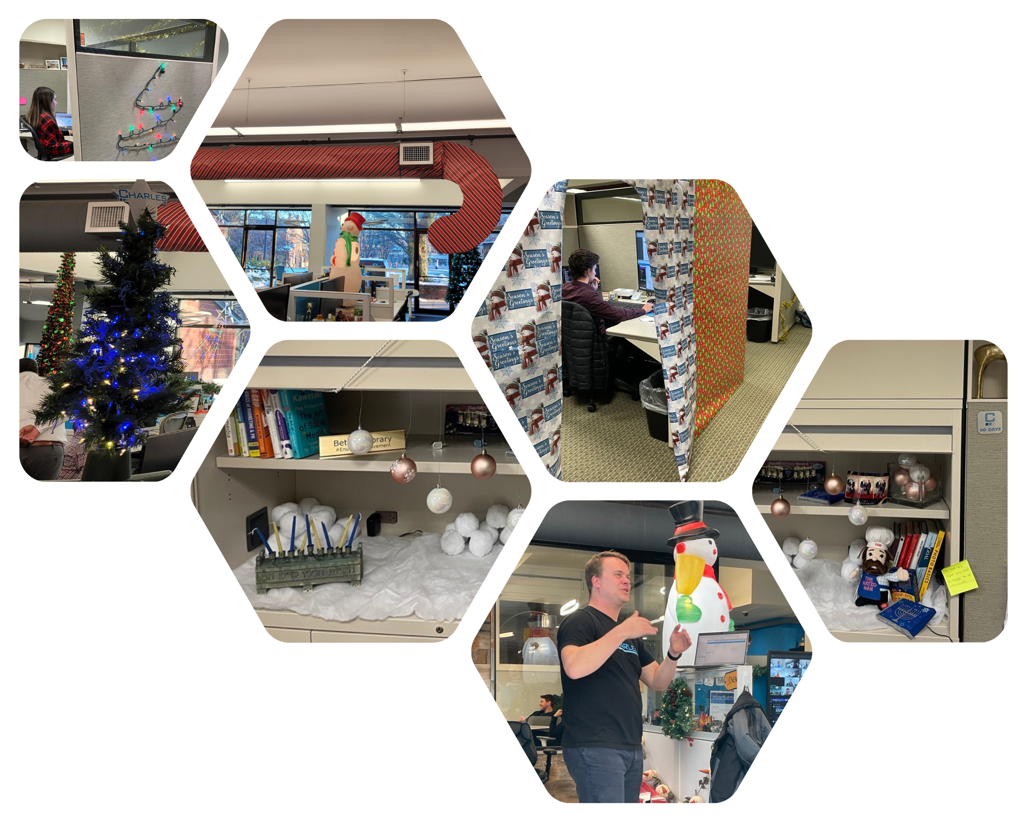 Charles IT holiday decorating contest preview